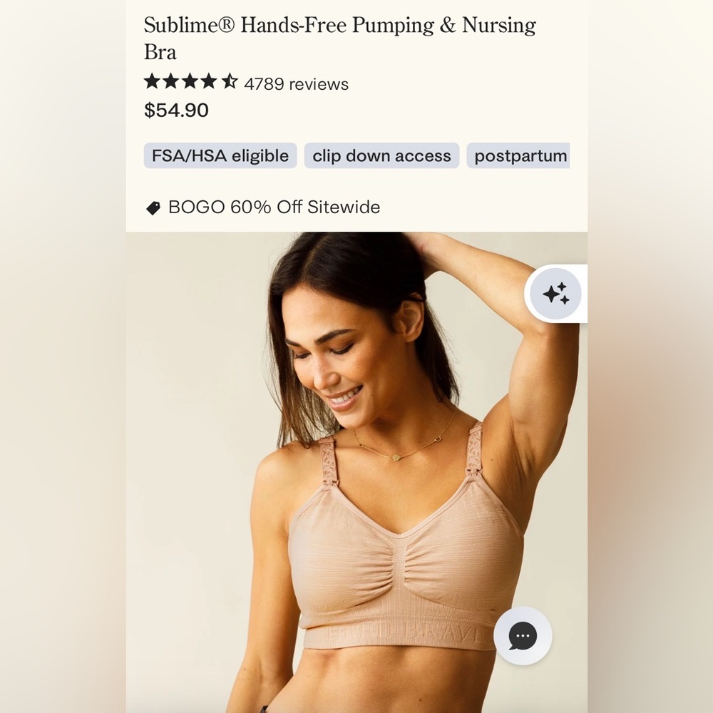Kindred Bravely Sublime Pumping & Nursing Bra Bundle